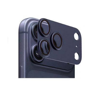 Apple iPhone 17 Pro Zore CL-20 Kamera Lens Koruyucu - Lacivert resmi