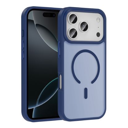 Apple iPhone 17 Pro Max Kılıf M-safe Şarj Özellikli Mat Arka Yüzey Zore Sio Kapak resmi