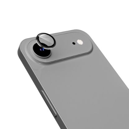 Apple iPhone 17 Air Zore Mikro Kamera Lens Koruyucu - Gri resmi