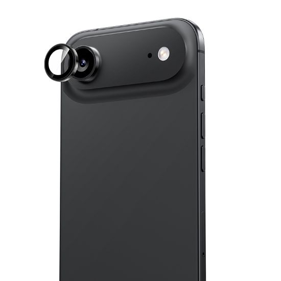 Apple iPhone 17 Air Benks DR Safir Kamera Lens Koruyucu - Siyah resmi