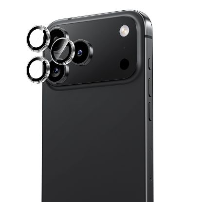 Apple iPhone 17 Pro Max Benks AR Glass Warrior Premium Cam Kamera Lens Koruyucu - Gri resmi