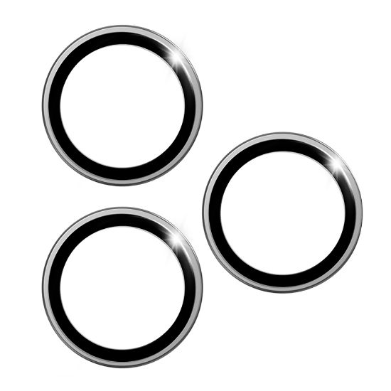 Apple iPhone 17 Pro Max Wiwu LG-003 Lens Guard Çizilmeye Karşı Dayanıklı Safir Kamera Lens Koruyucu - Gri resmi