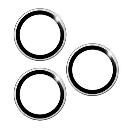 Apple iPhone 17 Pro Max Wiwu LG-003 Lens Guard Çizilmeye Karşı Dayanıklı Safir Kamera Lens Koruyucu - Gümüş resmi