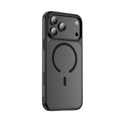 Apple iPhone 17 Pro Kılıf M-safe Şarj Özellikli Mat Arka Yüzey Wlons Lola Kapak resmi