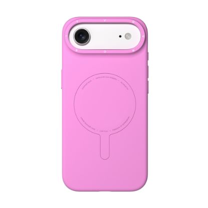 Apple iPhone 17 Air Kılıf M-Safe Şarj Özellikli Youngkit Morandi Serisi Kapak - Pembe resmi