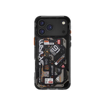 Apple iPhone 17 Pro Max Kılıf Desenli Airbag Tasarımlı Skinarma Spectra Kapak resmi