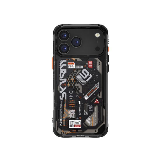 Apple iPhone 17 Pro Max Kılıf Desenli Airbag Tasarımlı Skinarma Spectra Kapak resmi