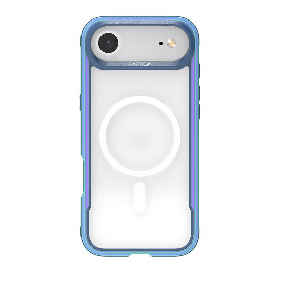 Apple iPhone 17 Air Kılıf M-safe Şarj Özellikli Airbagli Raptic Shield Serisi Şeffaf Arka Yüzey Kapak - Colorful resmi